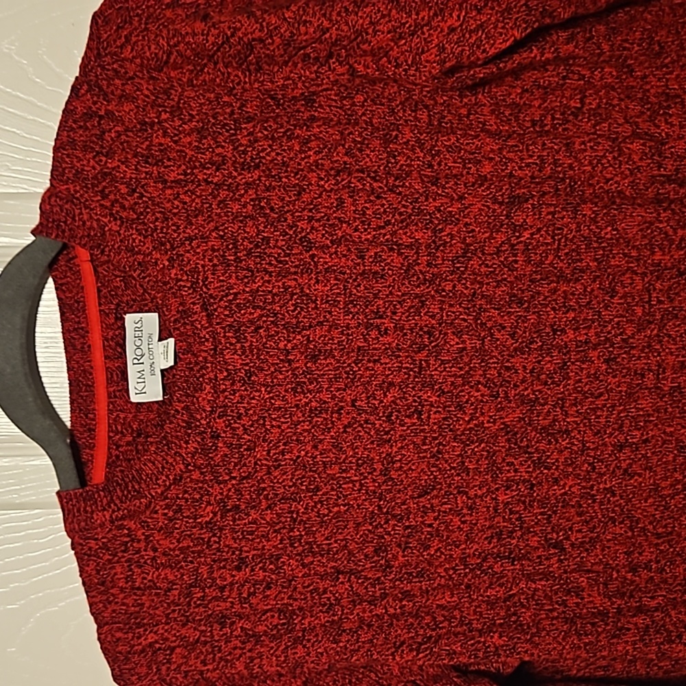 Kim Rogers Cable Crew Sweater